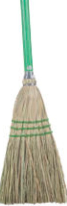 Magnolia Brush 3 Sew Mixed Corn Upright Lobby Broom